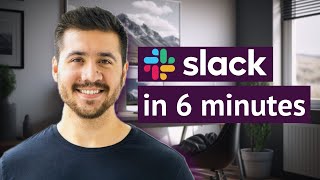 Slack for Beginners  How To Use Slack In Just 6 Minutes [upl. by Rustice]