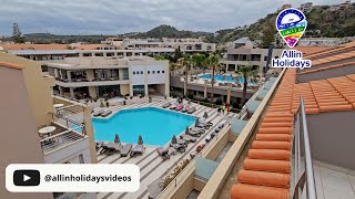 Porto Platanas Beach Resort amp SPA Platanias Chania Crete Greece [upl. by Rehttam257]