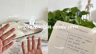 aprende a organizarte desde cero con un solo video [upl. by Kiah]