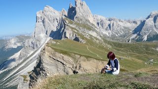 Seceda cable car  Funivia Seceda [upl. by Harriott]