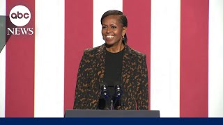 FULL SPEECH Michelle Obama rallies for Harris in Michigan [upl. by Ivan]