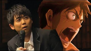 Eng Sub Kaji Yukis emotional instability from voicing Eren Jaeger [upl. by Leanne]