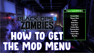 How to get the Mod Menu on Black Ops 2 Zombies in 2022  NO USB OR JTAG INCLUDED XBOX ONE amp 360 [upl. by Kate]