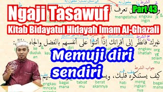 Praktek Baca Kitab Kajian Tasawuf Kitab Bidayatul Hidayah Karya Imam AlGhazali Bagian 2  part 43 [upl. by Fiore]