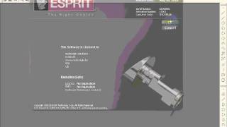 ESPRIT 2011 full options by nodonglebiz team [upl. by Dudley752]