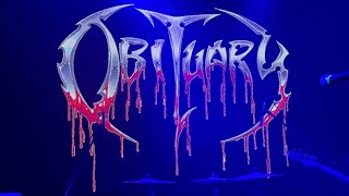 OBITUARY live in Tokyo 1st night 2024123 [upl. by Libbey]