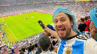 ¡Vi a Argentina ganar la copa  Final del Mundial Qatar 2022 Vlog 🏆⚽️🇫🇷🇦🇷 [upl. by Feledy]