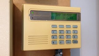 DMP XR500 EntryExit Delay Demonstration with Alarm Activation [upl. by Haraj]