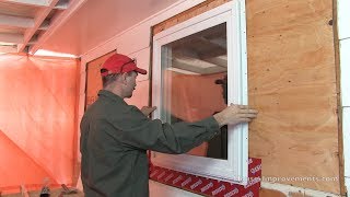 How To Install a Window with a Nailing Flange [upl. by Nomolos71]