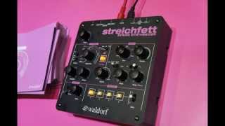 Waldorf Streichfett String Synthesizer Audiosamples HD [upl. by Krystalle]