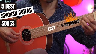 Top 5 Songs for Spanish Guitar you should know CordobaGuitars [upl. by Arber]