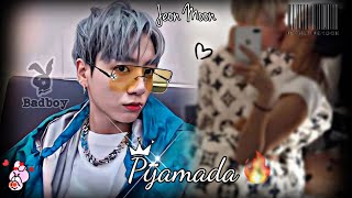 Pijamada 🔥 Imagina Con Jungkook🐇💜 Cap Unico✨ army bts jungkook btsarmy tn [upl. by Netti32]