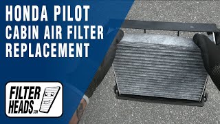 How to Replace Cabin Air Filter 2017 Honda Pilot  AQ1058C [upl. by Eiramacissej]