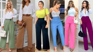 OUTFITS CON PANTALONES DE MODA [upl. by Iorio511]