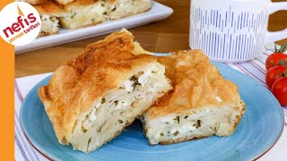 Peynirli Börek Tarifi  Su Böreğinden Farksız [upl. by Narruc]