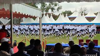 Starehe 65 Form ones performing PT Physical Training during founders day [upl. by Weil]