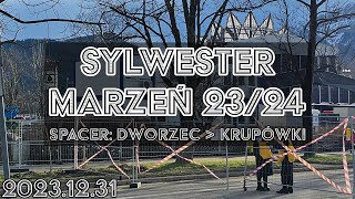 🔴Zakopane Sylwester 2023 spacer ulicami w pobliżu sceny 20231231 ASMR [upl. by Ahsenre234]