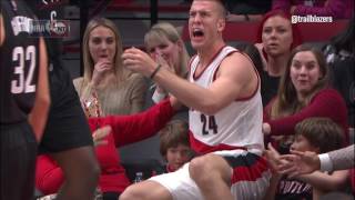 Plumlee and Jordan get Heated in Third Quarter [upl. by Stagg401]