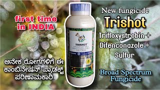 Trishot Fungicide  Tricolour  Sudarshan Farm Chemicals  Broad spectrum  Complete details [upl. by Richel]