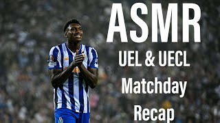 ASMR Europa League and Conference League Matchday Recap [upl. by Cannon172]