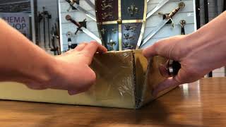 Unboxing Lord of the Rings sword Herugrim [upl. by Pharaoh566]