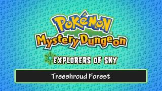 055  Treeshroud Forest  Pokémon Mystery Dungeon  Explorers of Sky [upl. by Virge]