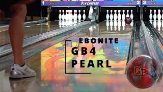 EBONITE  GB4 PEARL  REVIEW  550RPM REVS  16LBS  BALL MOOOOOOVES [upl. by Eilssel417]