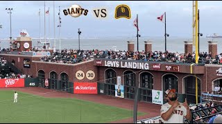 San Francisco Giants Game Vlog vs San Diego Padres 2024 MLB Season [upl. by Turrell]