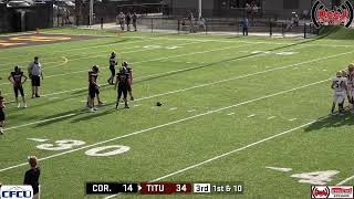 PIAA D10 JV FOOTBALL CORRY BEAVERS AT TITUSVILLE ROCKETS [upl. by Yeo]