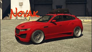 Lampadati Novak Review  GTA Online Chop Shop DLC [upl. by Aiceled848]