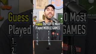 Too 10 Most Played Mobile Games Which Is Best shorts gaming mobilegame top10 guessinggame [upl. by Carman]