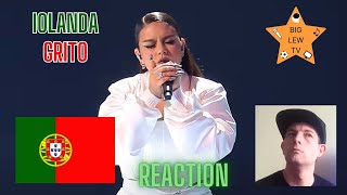 Iolanda Grito Reaction Portugal Eurovision 2024 [upl. by Semele377]