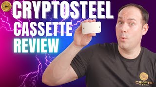 Cryptosteel Cassette Review Step by Step crypto cryptosteel unboxing [upl. by Cline940]