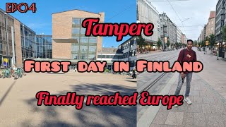 First day in Tampere Finland 🇫🇮🤩 Finally reached Europe europe finland india [upl. by Silverstein]