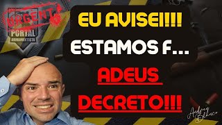 EU AVISEI ESTAMOS F ADEUS DECRETO [upl. by Haymo]