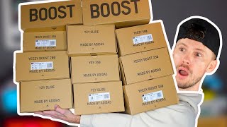 I Bought EVERY YEEZY Unboxing and OnFoot from Yeezy DAY [upl. by Rizzi]