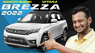 2022 Maruti Suzuki Vitara Brezza  New Features New Options New Platform [upl. by Glynis872]