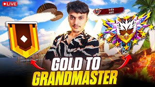 🔴Live Dominating Top 1 Grandmaster V Badge Lobby🗿😤Serious Grandmaster Pushing😡Garena Free Fire [upl. by Bronnie]