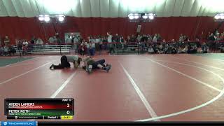 10U 120 Ayden Lamers Kaukauna Grappling Ghosts Vs Peter Roth Parkview Youth Wrestling [upl. by Naamann29]