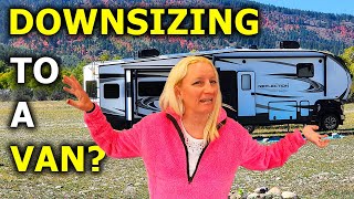 RV Downsize To A Van Injured While Miles From Anywhere  RV Life [upl. by Asirram]