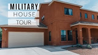 MILITARY BASE HOUSE TOUR  Holloman AFB New Mexico [upl. by Gregson371]