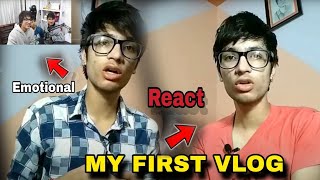 MY FIRST VLOG 😱  Sourav Joshi vlogs [upl. by Eelyam720]