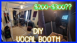 DIY Vocal Booth Build Part 1 [upl. by Eilema]