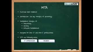 Microsoft Technology Associate MTA [upl. by Sone223]