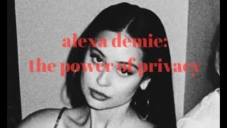 alexa demie the power of privacy and mystique [upl. by Annoid]