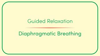 Diaphragmatic Breathing [upl. by Hamehseer]