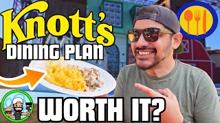 Knotts Berry Farm Dining Plan WORTH IT   WHERE to EAT at Knott Berry Farm 2023 [upl. by Ettelorahc547]