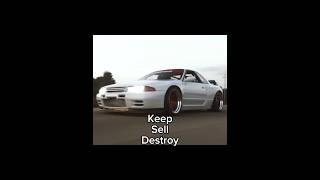 keep sell destroy… rx7 veilside fast furious nismo 400r supra mk4 automobile car edit [upl. by Yenhoj888]