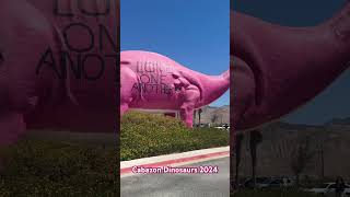 Cabazon Dinosaurs during the summer of 2024 near Palm Springs [upl. by Glovsky682]