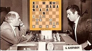 Tal’s unbelievable Queen sacrifice leaves Kasparov absolutely gobsmacked [upl. by Iroak]